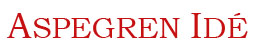 Aspegren ide